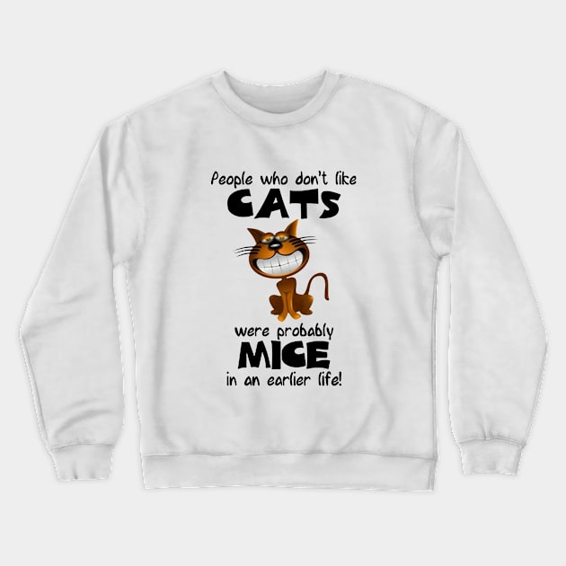 Cats Crewneck Sweatshirt by Freadem